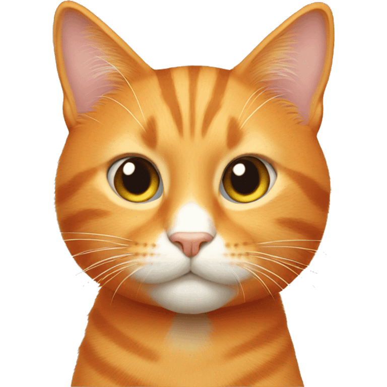 Orange cat emoji