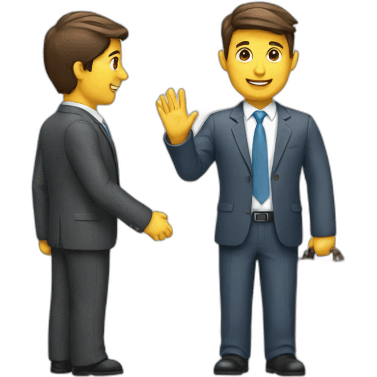 one to one consultation corporate emoji