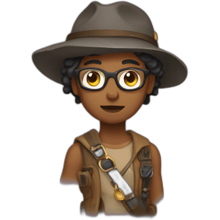 Treasure Hunter non-binary emoji