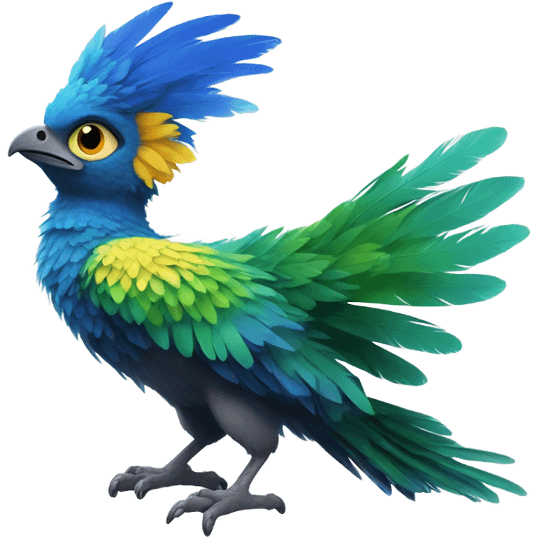 colorful Trico emoji