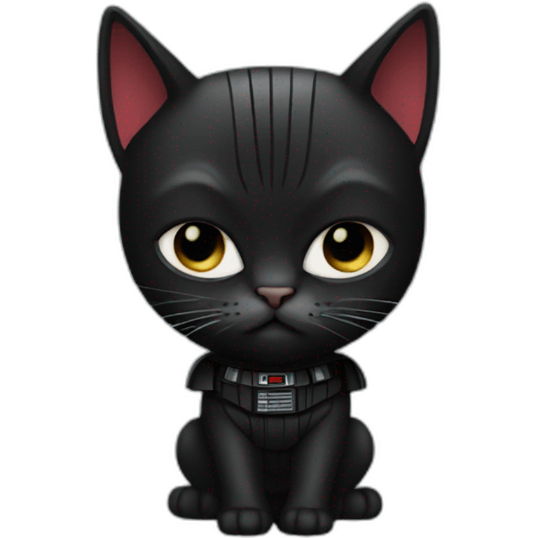 Cat vader emoji