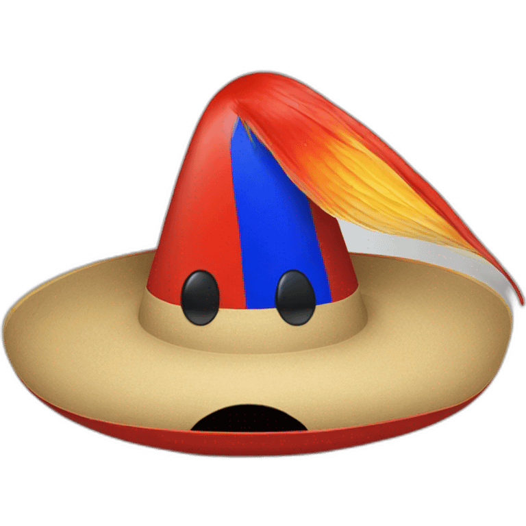 Chile with Mexican hat emoji