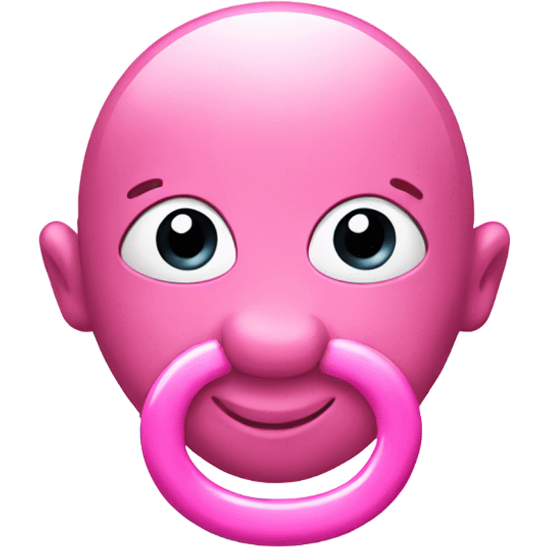 pink  pacifier  emoji