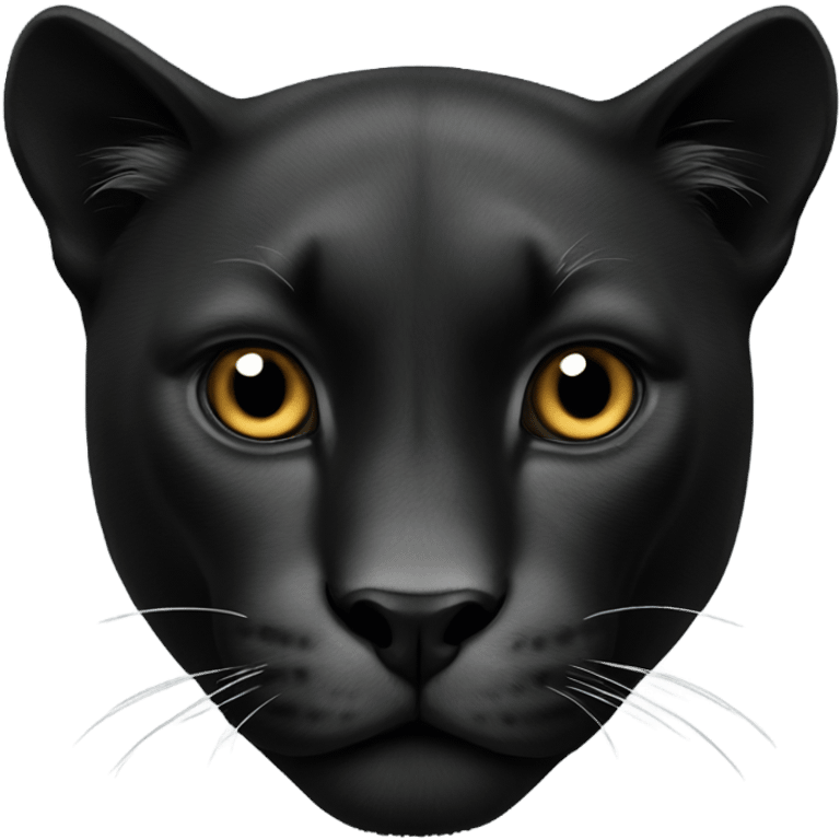 Animal pantera negra emoji