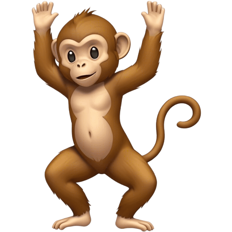 Monkey twerking  emoji