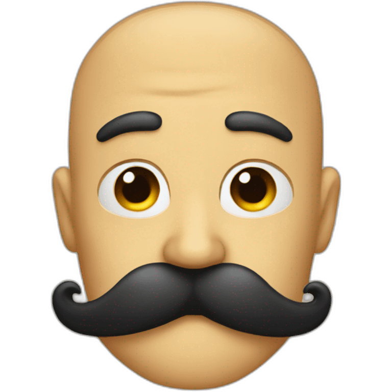 Mustache emoji