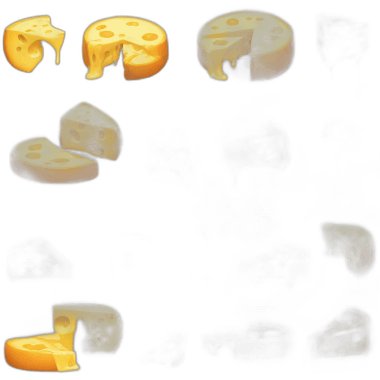 melting cheese wheel emoji