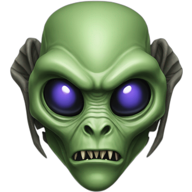 Predator alien emoji