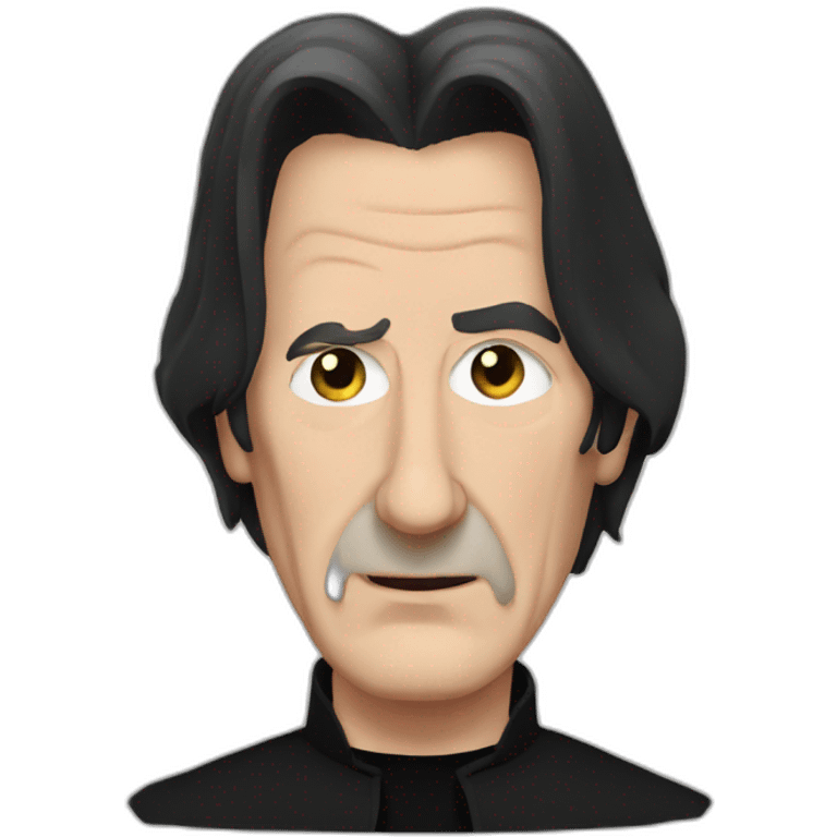 Alan rickman snape mad emoji