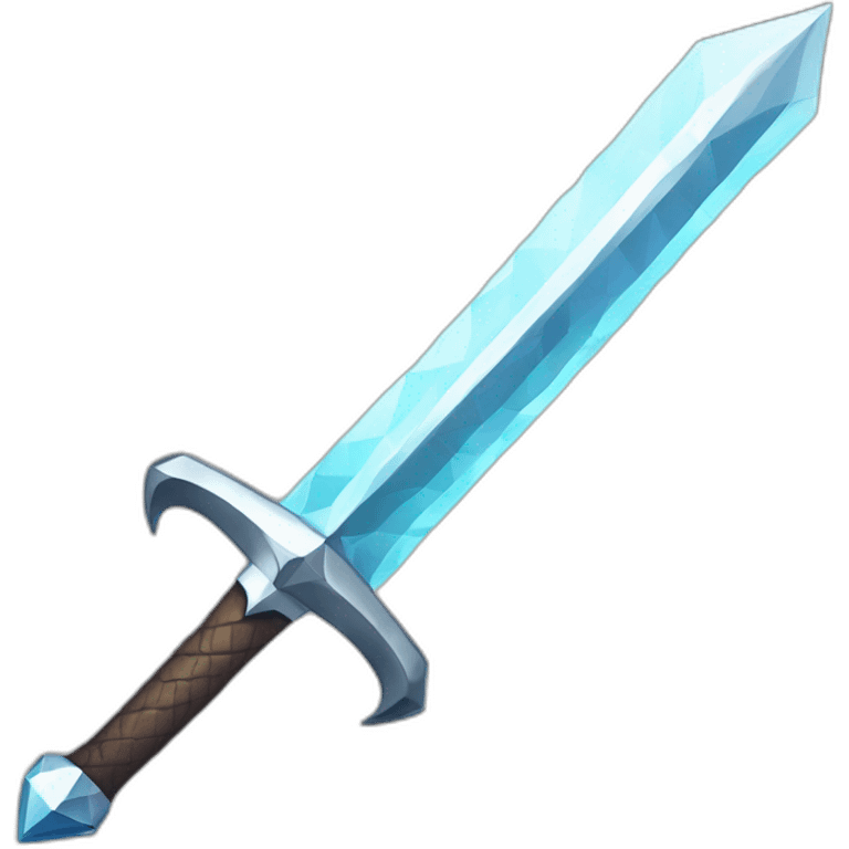 Diamond sword emoji