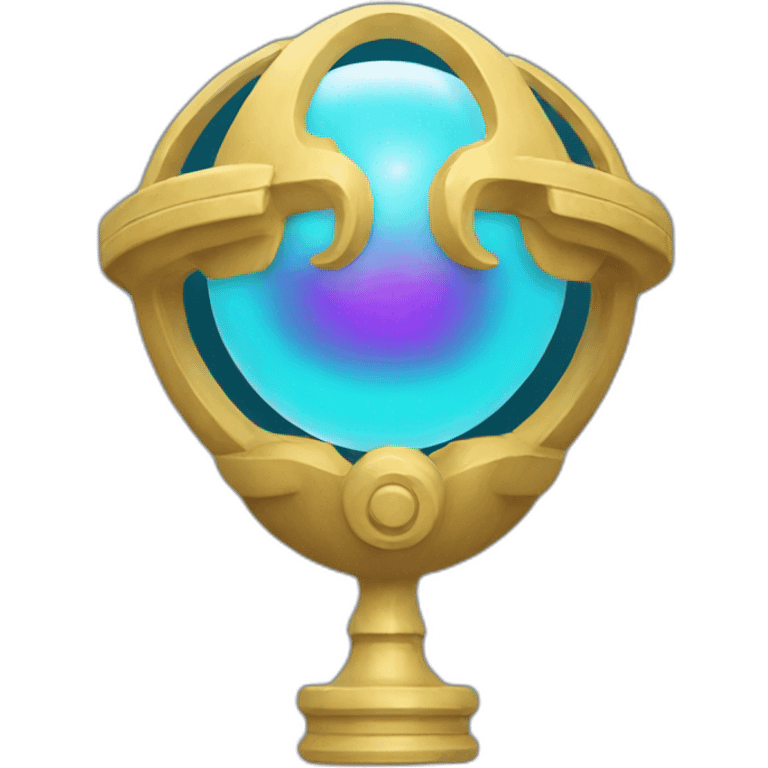 The player holds Uranus in his hands emoji