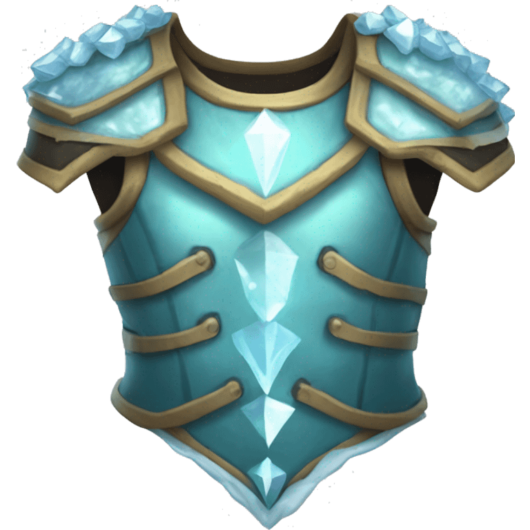 ice crystal torso armor emoji