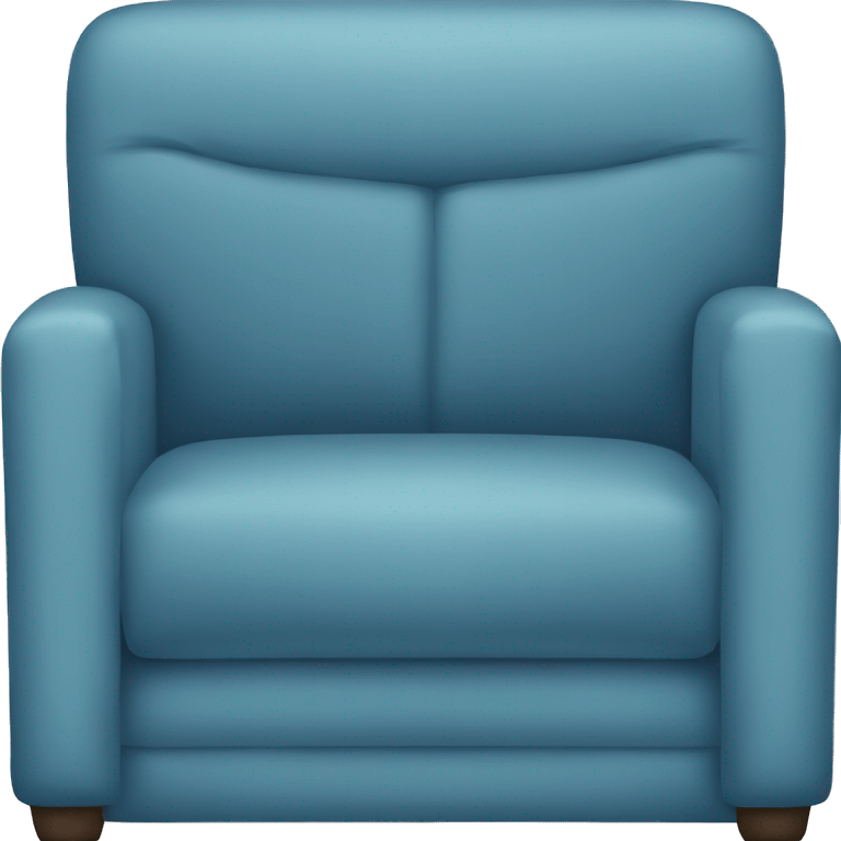 blue couch chair emoji