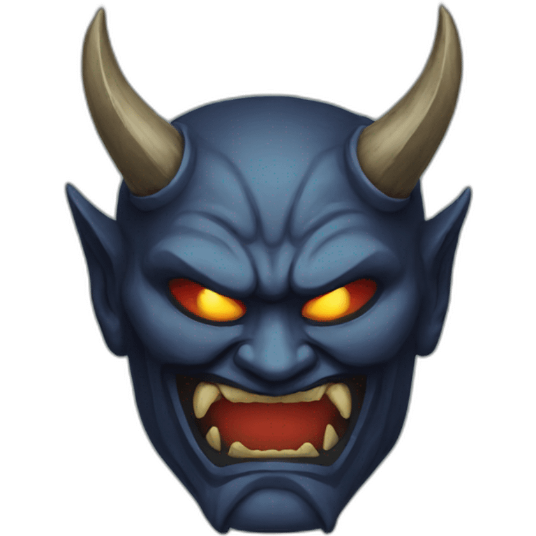 Masque oni emoji