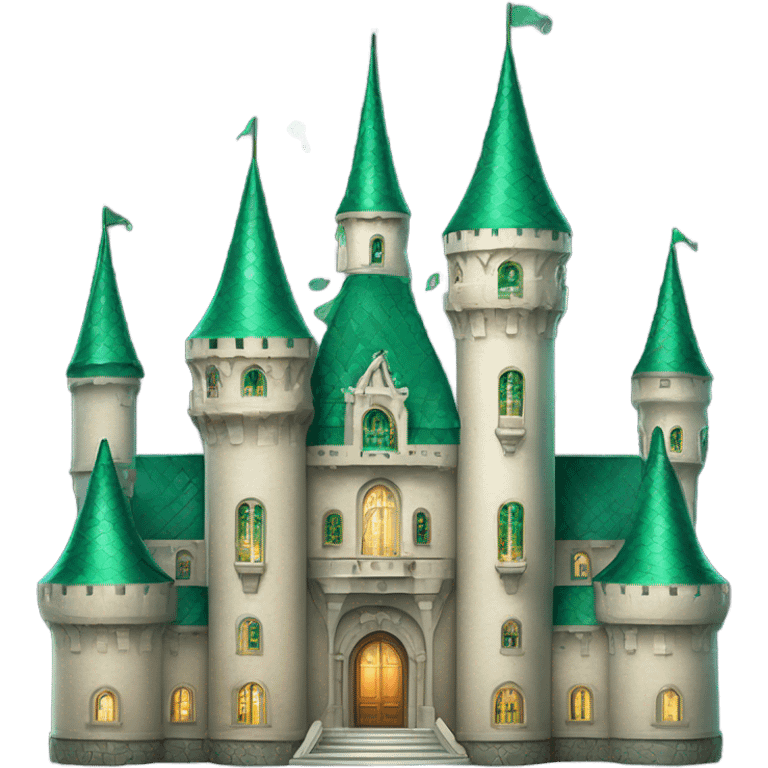 Emerald City castle emoji