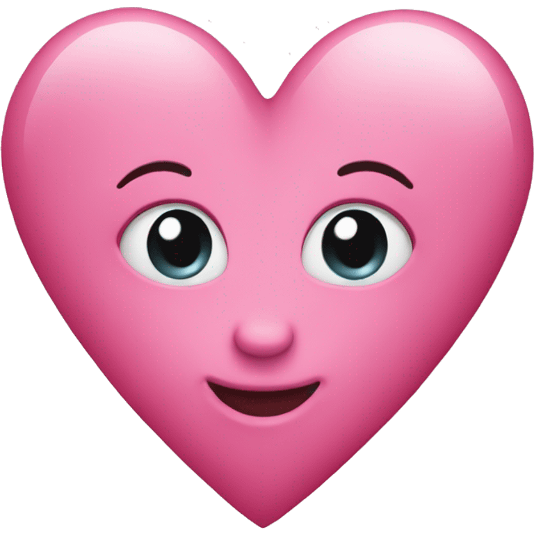 Pink heart emoji