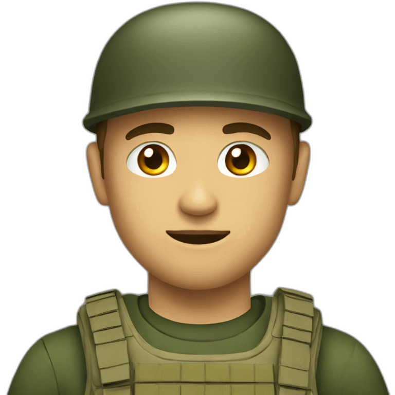 Military commando emoji