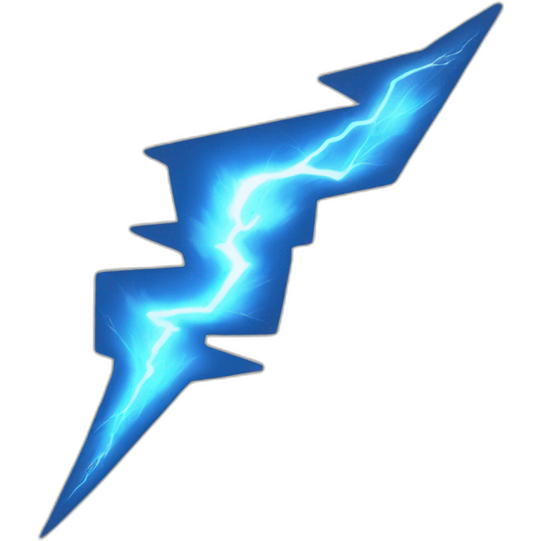 thunder and lightning emoji