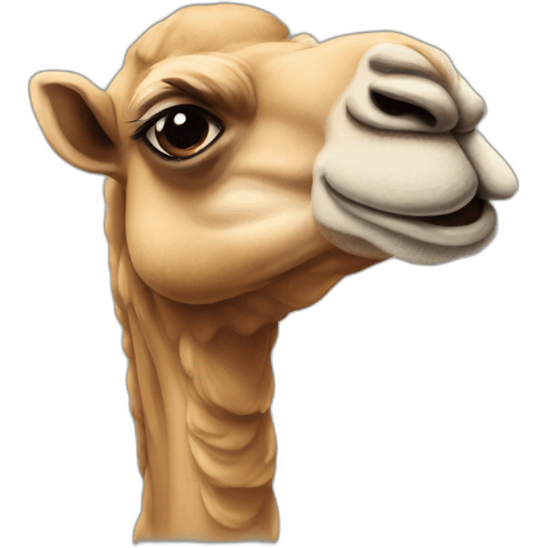 Camel smaile emoji