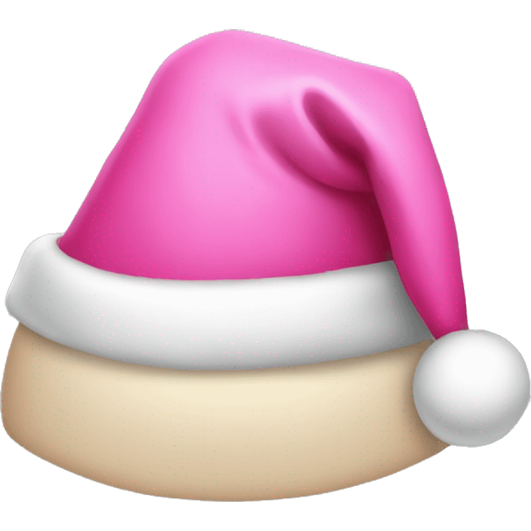 pink santa hat emoji