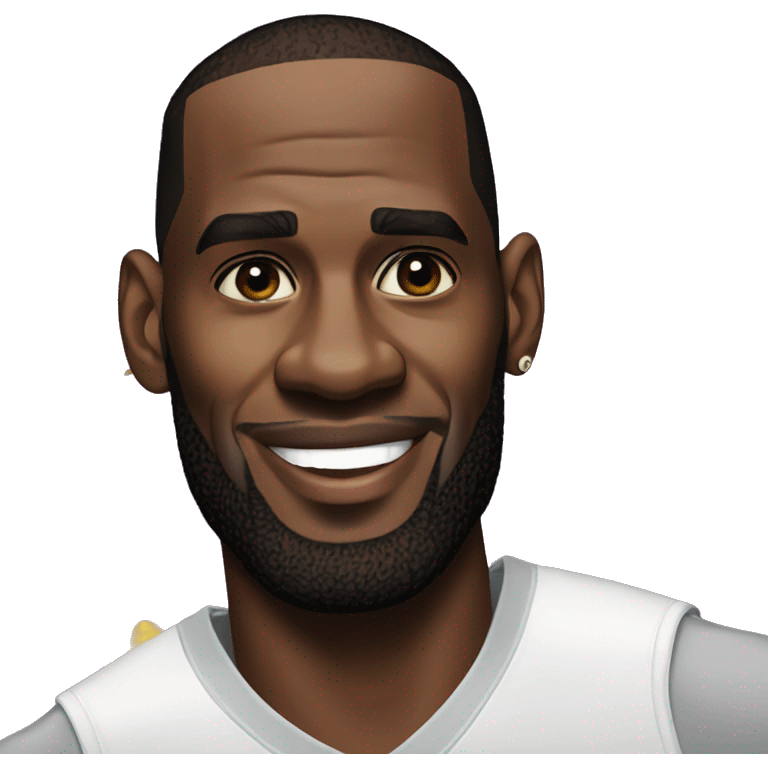 Lebron James at a diddy party  emoji