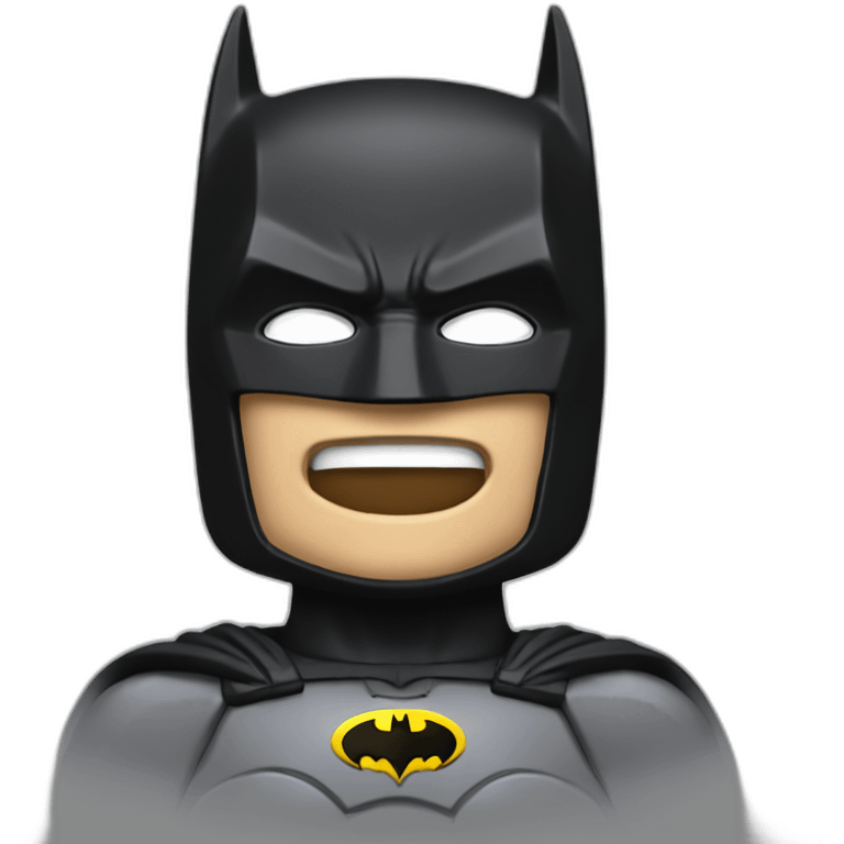 Batman qui joue à la PS4 emoji