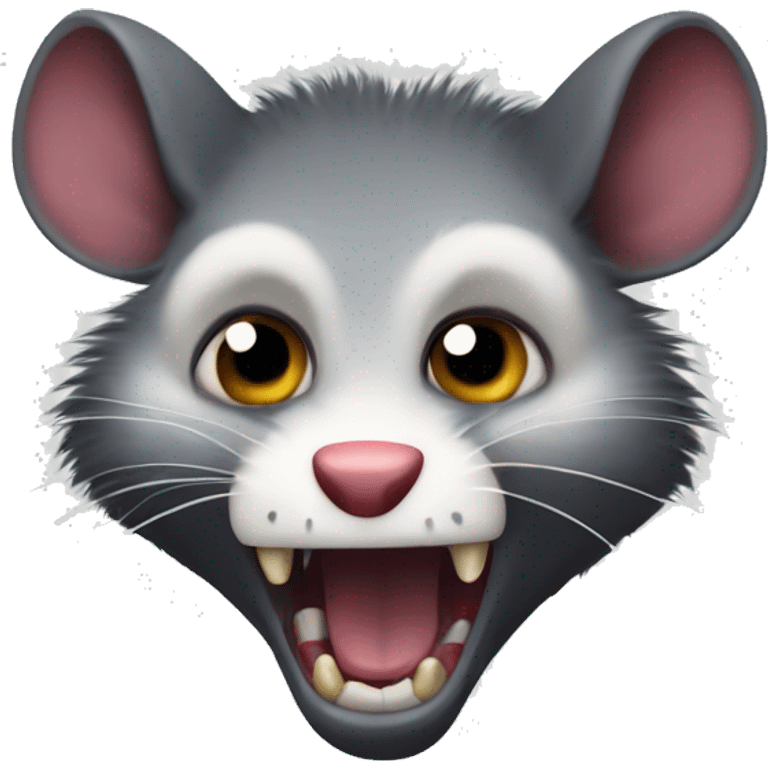 Angry Oppossum  emoji