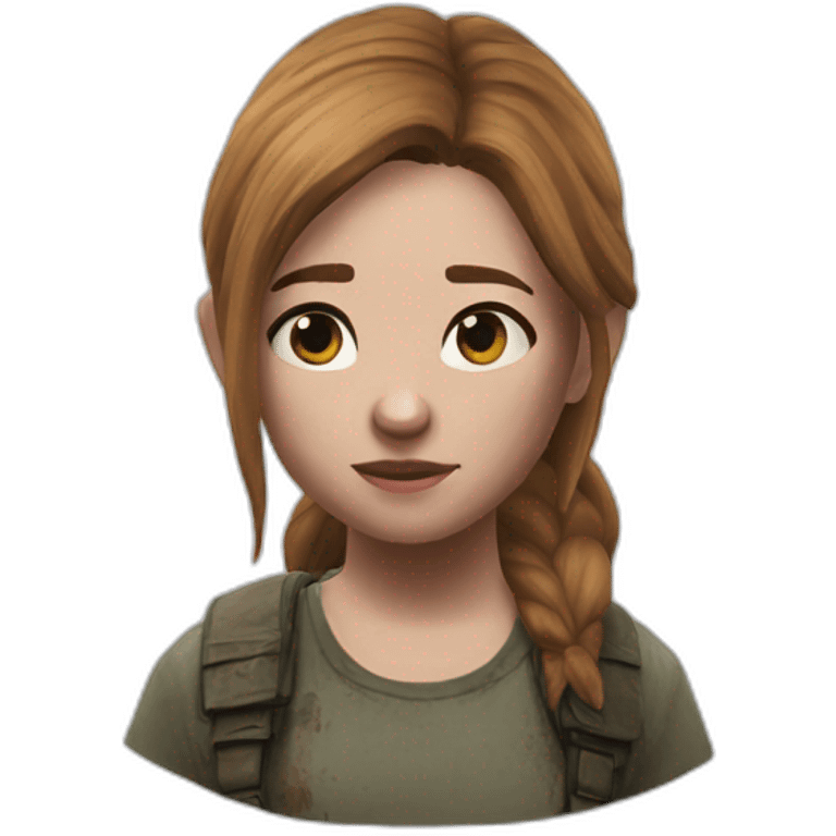 ellie from the last of us emoji