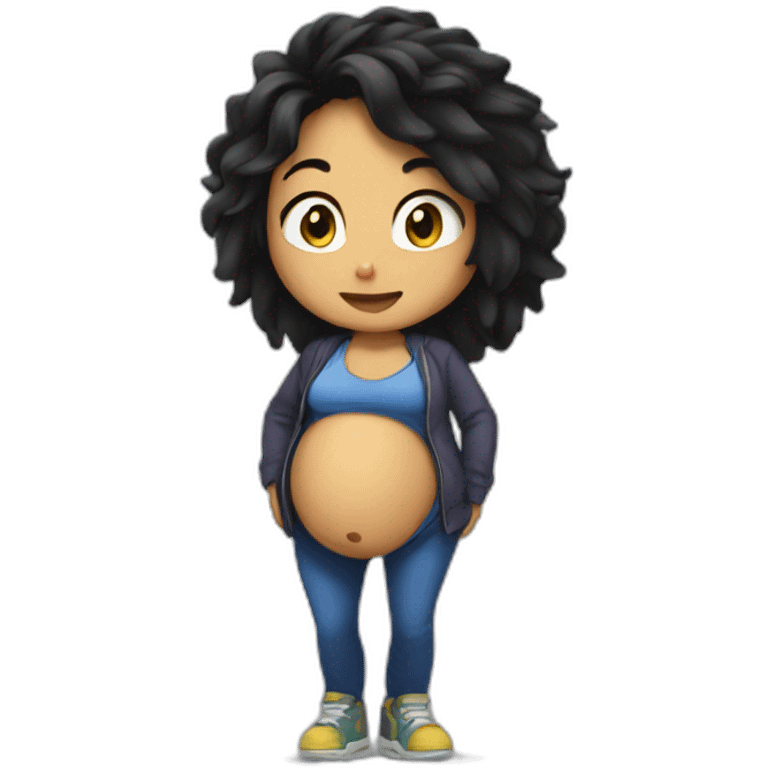 pregnant-sonic emoji