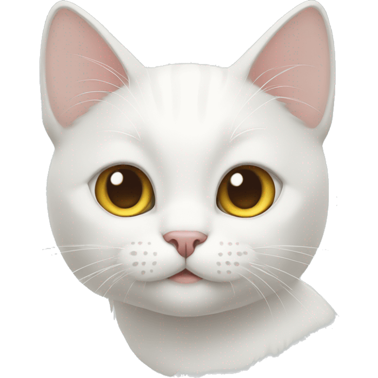 White cat emoji