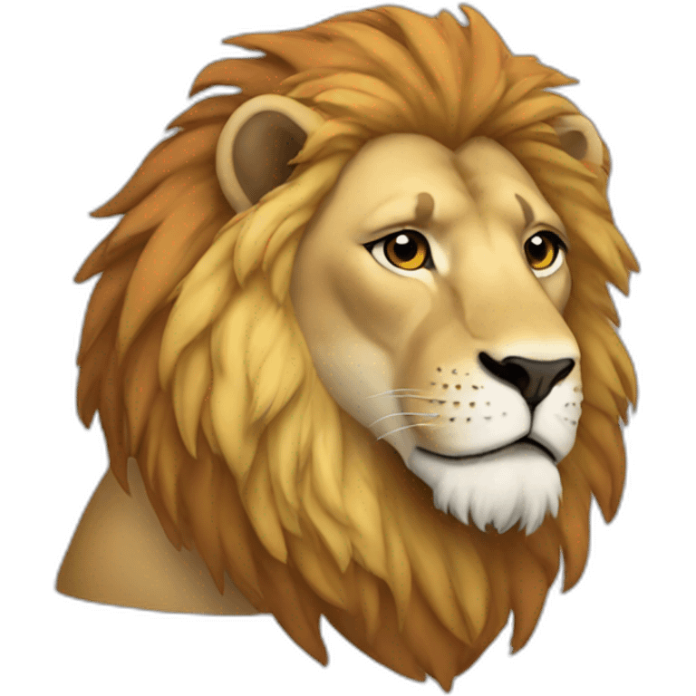 pride lion emoji