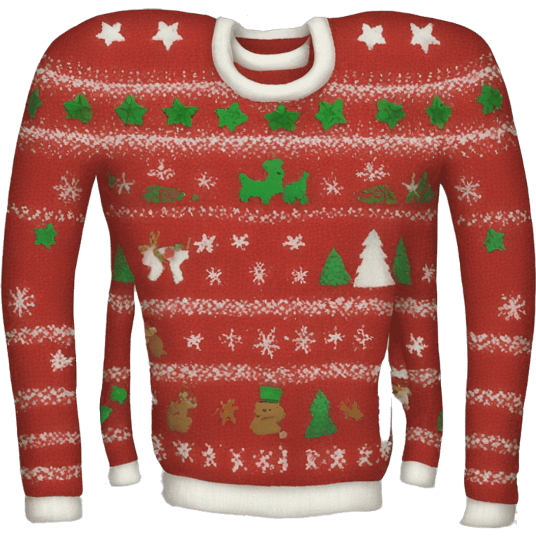 christmas sweater emoji