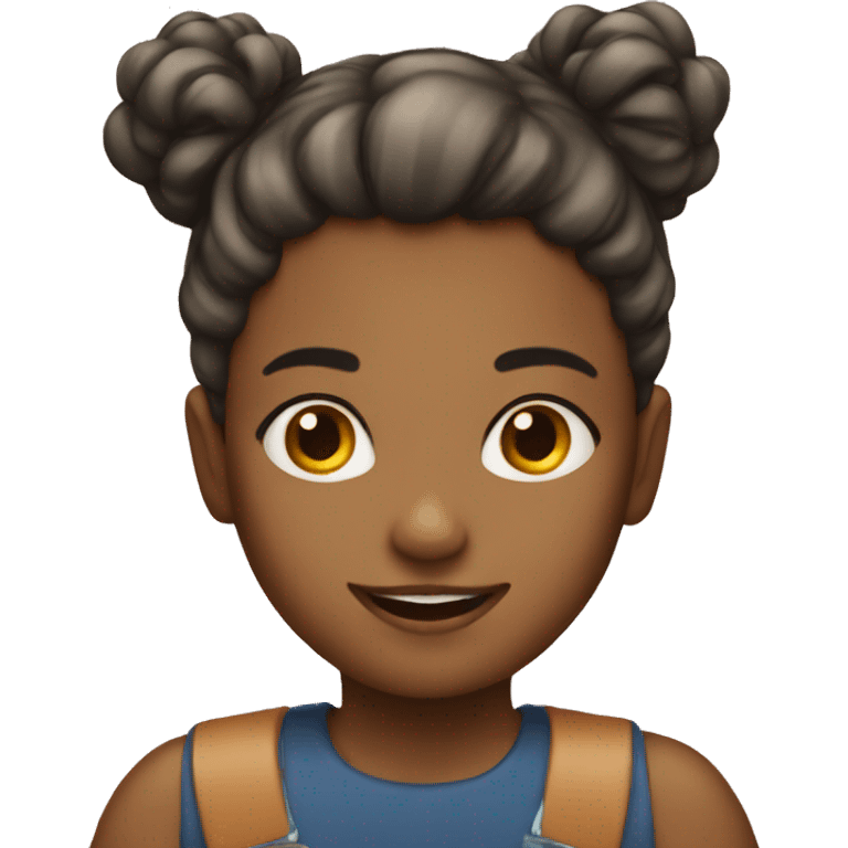 A girl  emoji