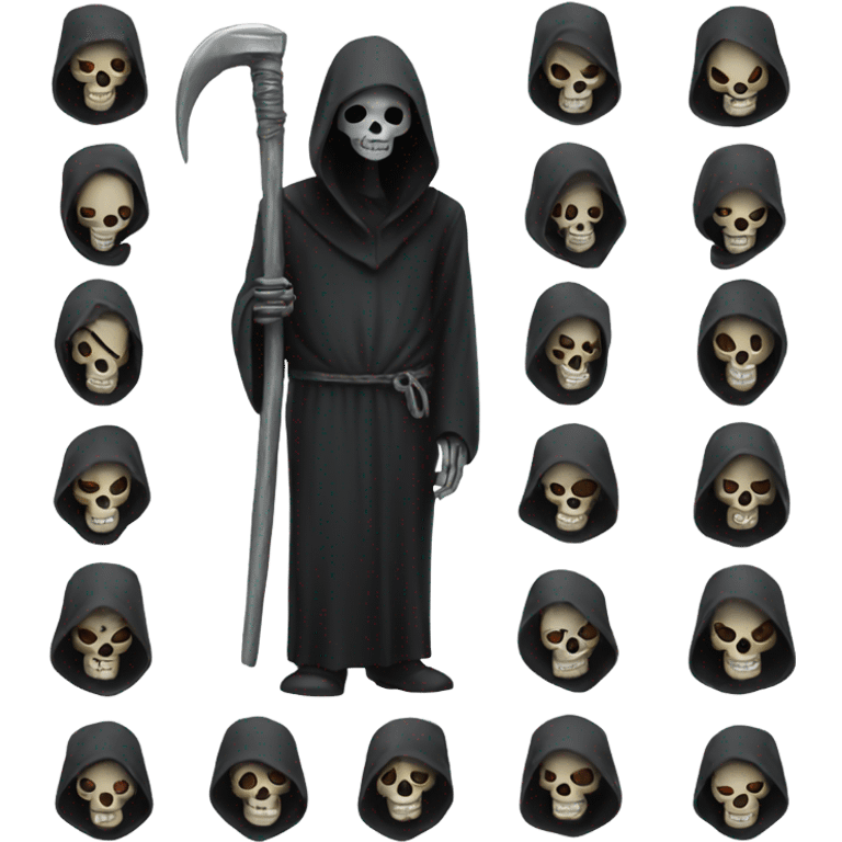 The grim reaper  emoji