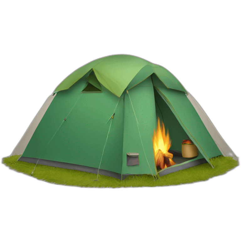 camping emoji