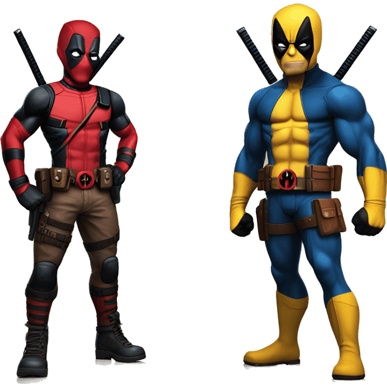 Deadpool and Wolverine's son emoji