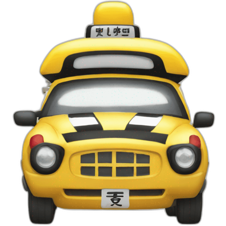 Hinomaru taxi  emoji