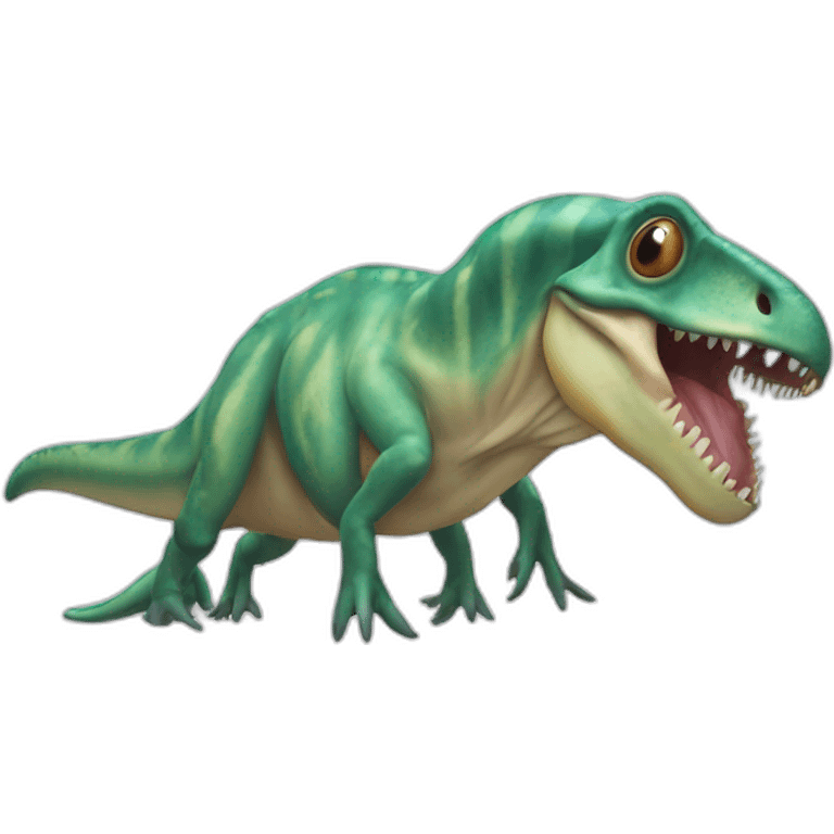 tyrannosaurus rex squid emoji