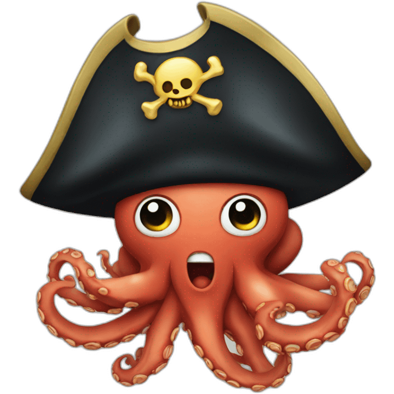 pirate octopus emoji