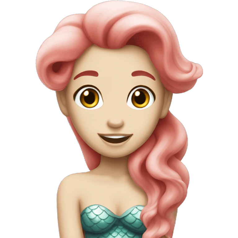 white little mermaid  emoji