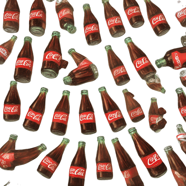 vintage coca cola bottle emoji