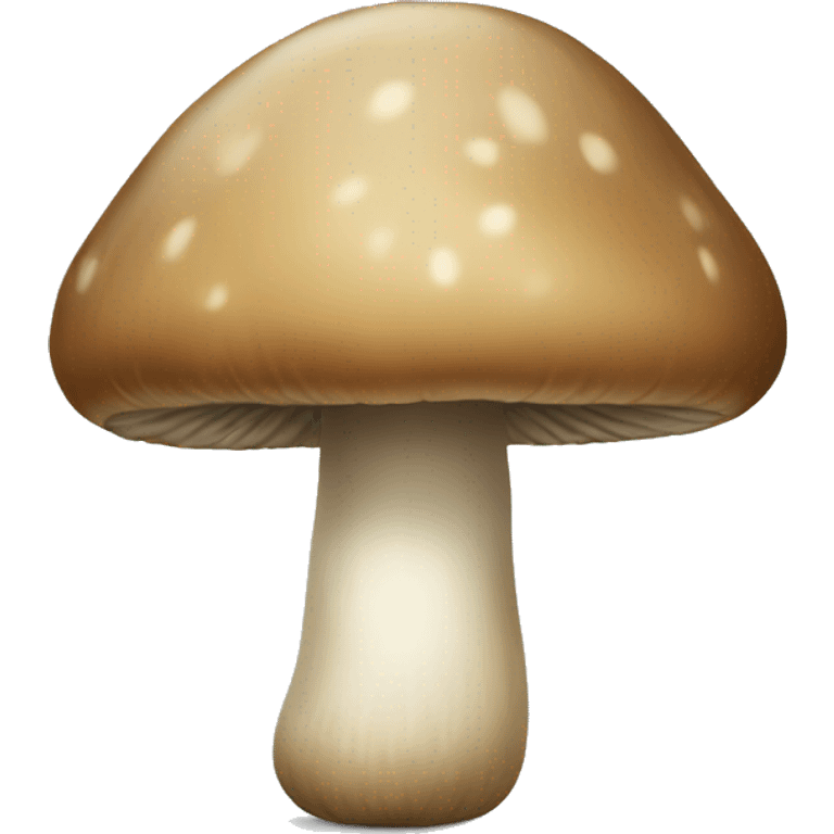 mushroom that has short hair emoji