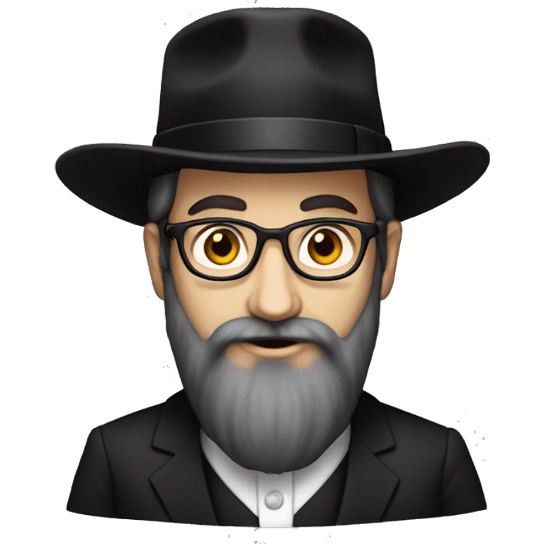 ultra-orthodox rabbi emoji