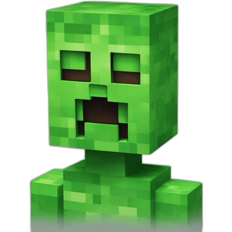 Minecraft creeper emoji