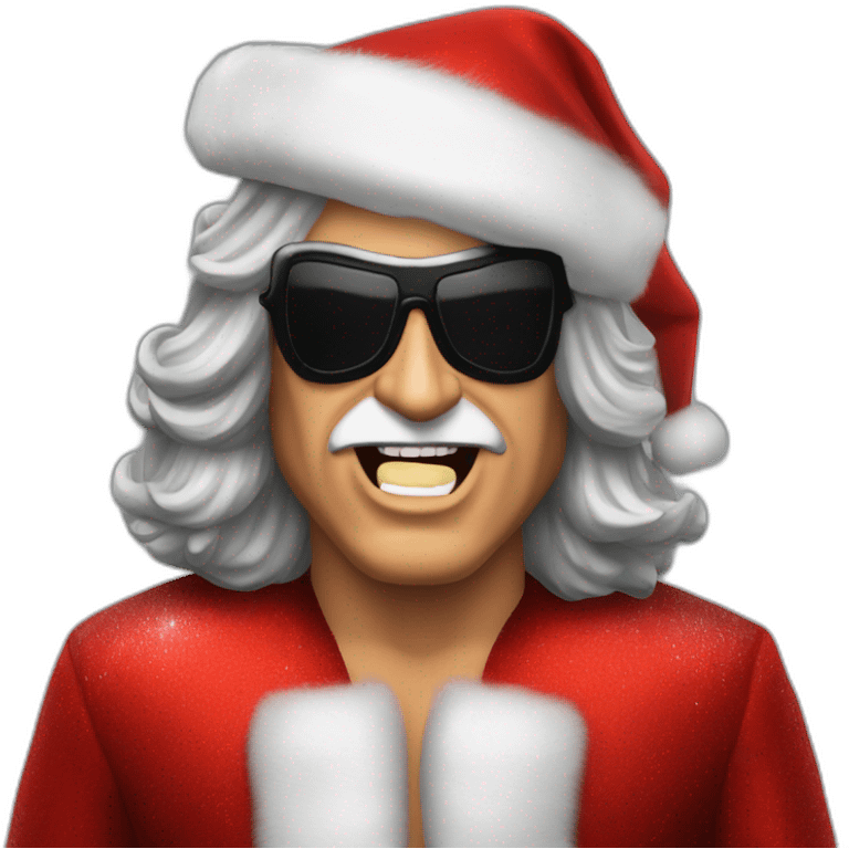 Gene simmons vestido de santa claus emoji