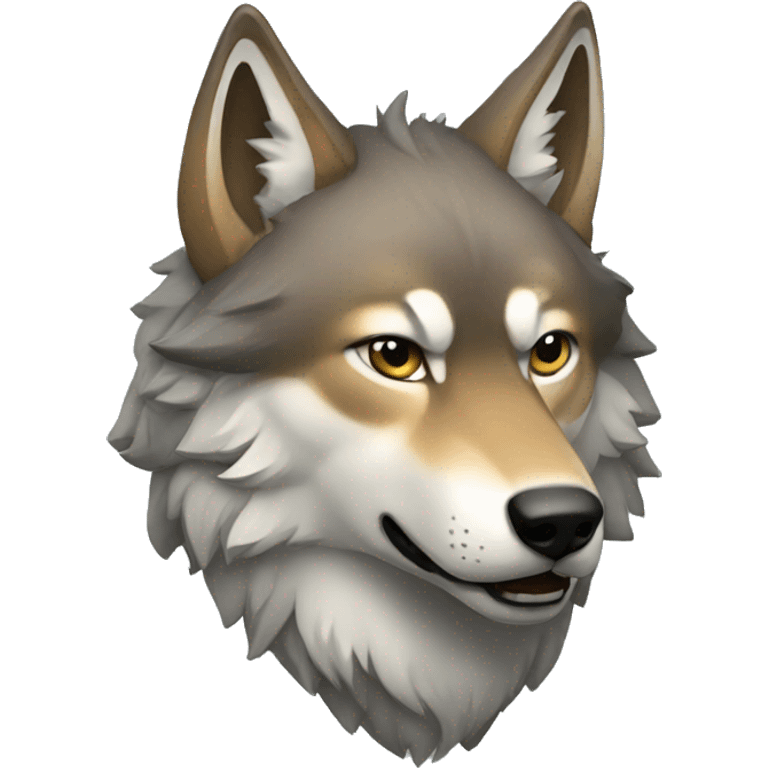 alpha wolf emoji