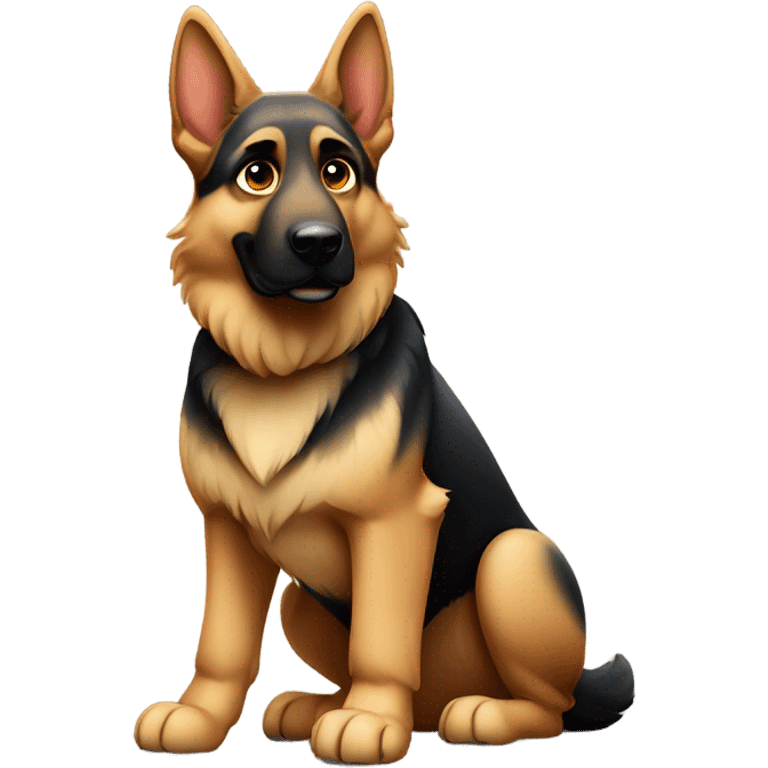 German Shepherd emoji