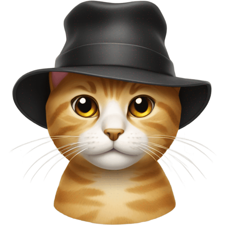 cat in a hat  emoji