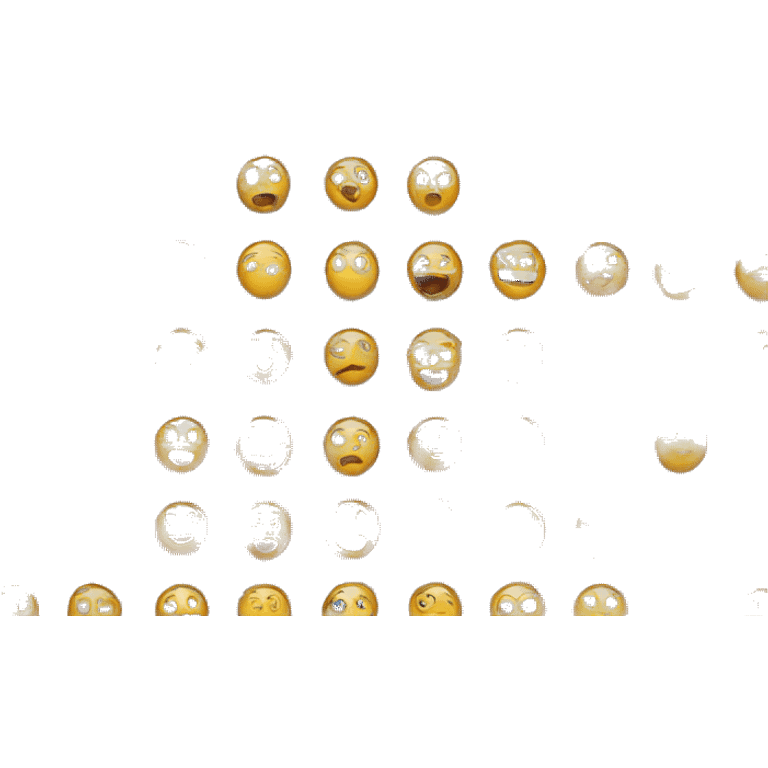 emoji looking down and looking amazed emoji