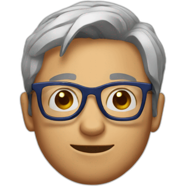 Spider-Man with glasses emoji